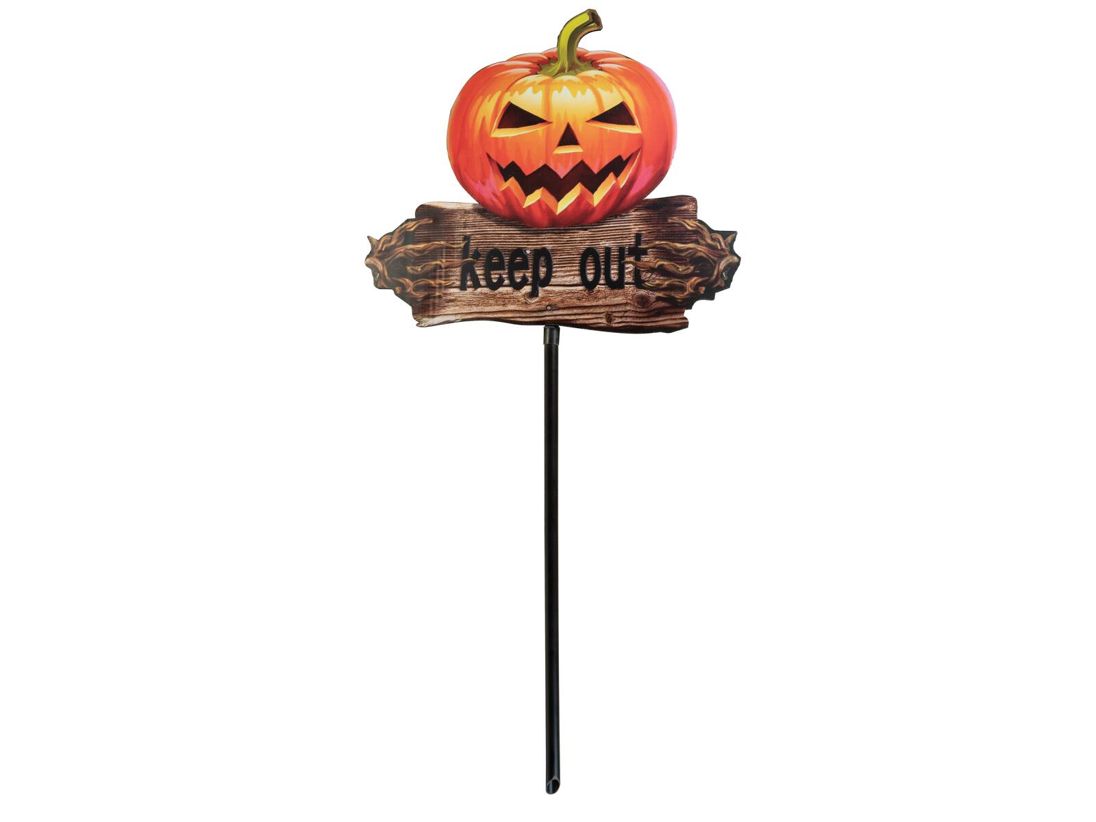EUROPALMS Halloween Bodenstecker Kürbis 