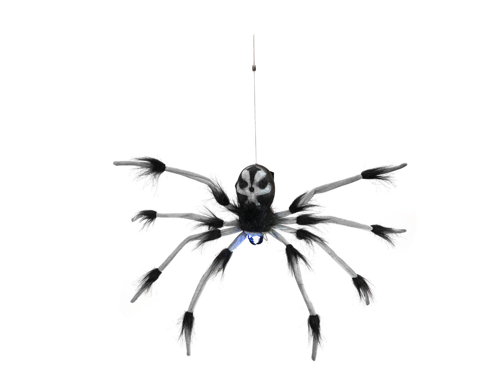 EUROPALMS Halloween Abseilende Dekospinne animiert 60cm