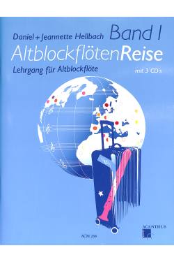 Altblockflöten Reise 1/Hellbach + 3 CD's