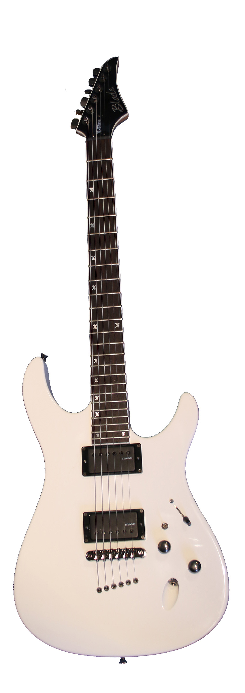 BLADE XF-120 X-Fire white E-Gitarre