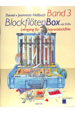 Blockflötenbox 3/D.+J. Hellbach + 3 CD's