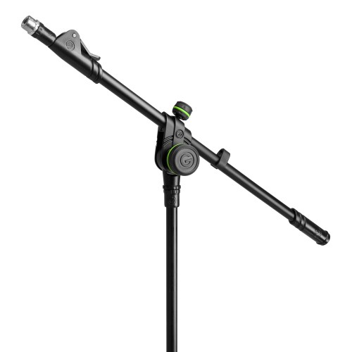Gravity MS 4322 B - Mikrofonständer mit Dreibein-Klappfuß und 2-Punkt Ausziehgalgen