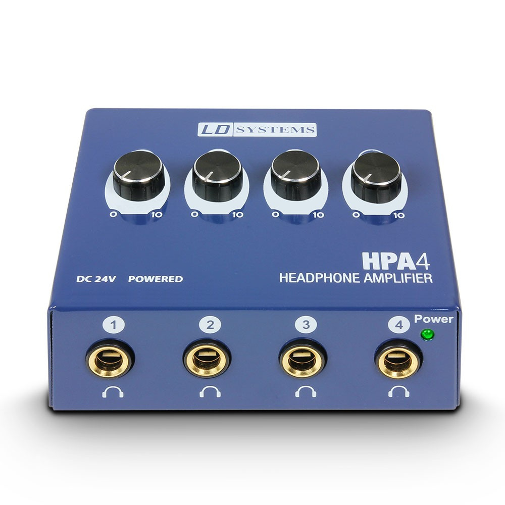 LD SYSTEMS HPA 4 Kopfhörerverstärker 4 Kanal