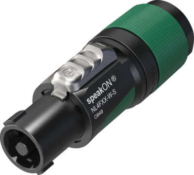 NEUTRIK NL4FXX-W-S Speakon 4polig Schraubkl. 6-12mm
