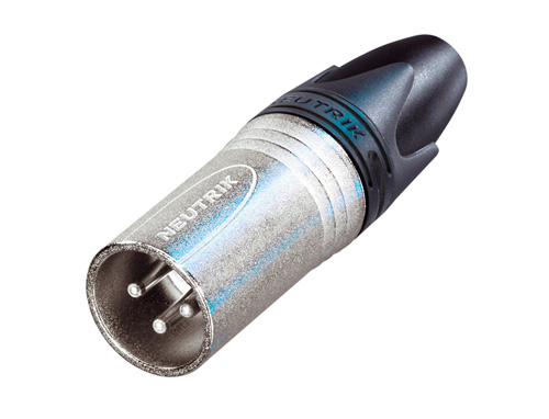 XLR-Stecker 4-polig ohne Verriegelung versilberte Kontakte 