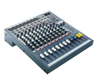 Soundcraft EPM-8 Mischpult 8xXLR+2xStereo Inputs, EQ Band 3