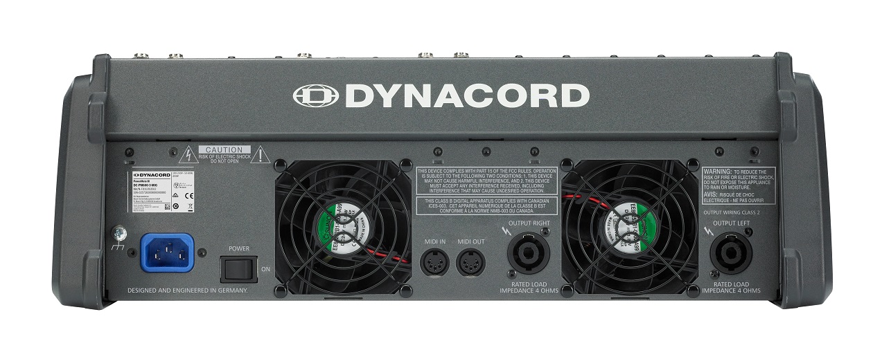 DYNACORD PM 600-3 Power Mate 2x1000W/8Kanal