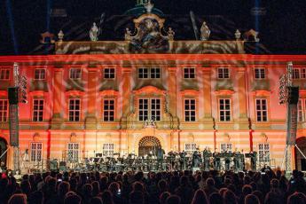 Brass on stage-